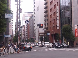 sakaisujihonmachi_07 松屋町筋、内本町2丁目交差点